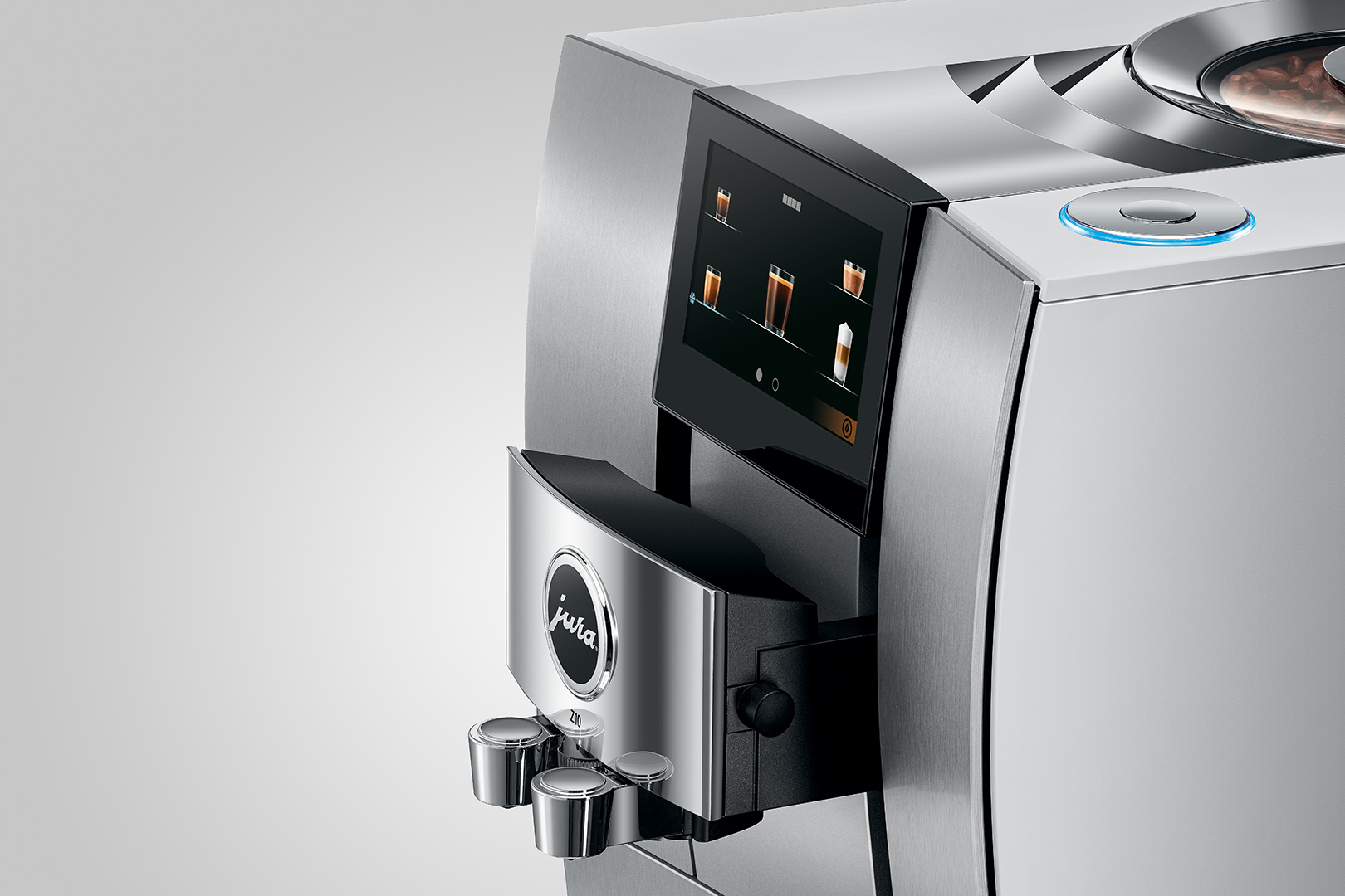JURA Swiss made automatic coffee machines Z10 Aluminium.